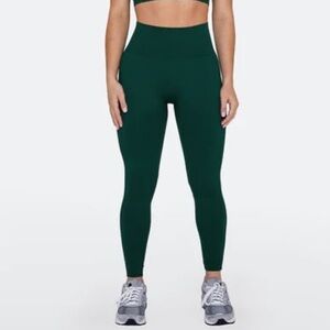 Set Active Dark Green Sculpt Flex Leggings size XL